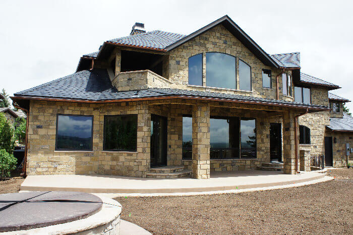 Stone Masonry Construction Mansion in Lafayette, CO